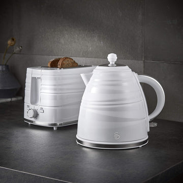 Swan 1.7L Symphony White 3000W Electric Kettle