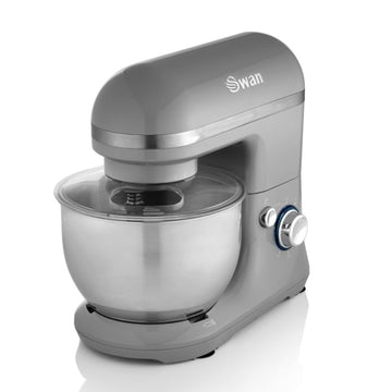 Swan Retro 4L 800W Grey Stand Mixer