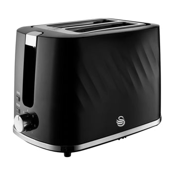 Swan 900W Windsor 2-Slice Toaster Black