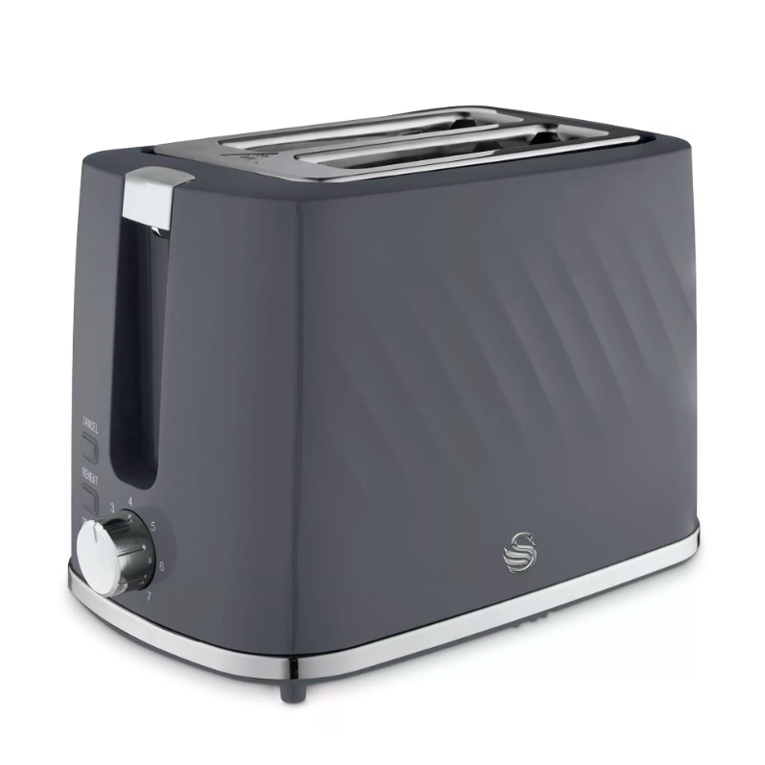 900W Grey Swan 2-Slice Toaster