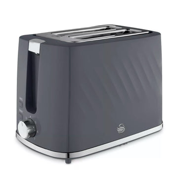 900W Grey Swan 2-Slice Toaster