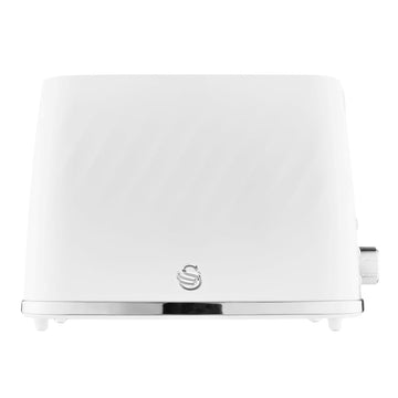 Swan Windsor 900W White 2-Slice Toaster