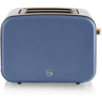 Swan Nordic Style 2 Slice 900W Blue Toaster