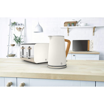 Swan Nordic Style 4 Slice 1500W White Toaster