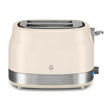 Swan Retro Cream 930W 2-Slice Toaster