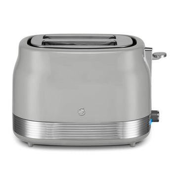 Swan Retro 930W 2-Slice Toaster Grey