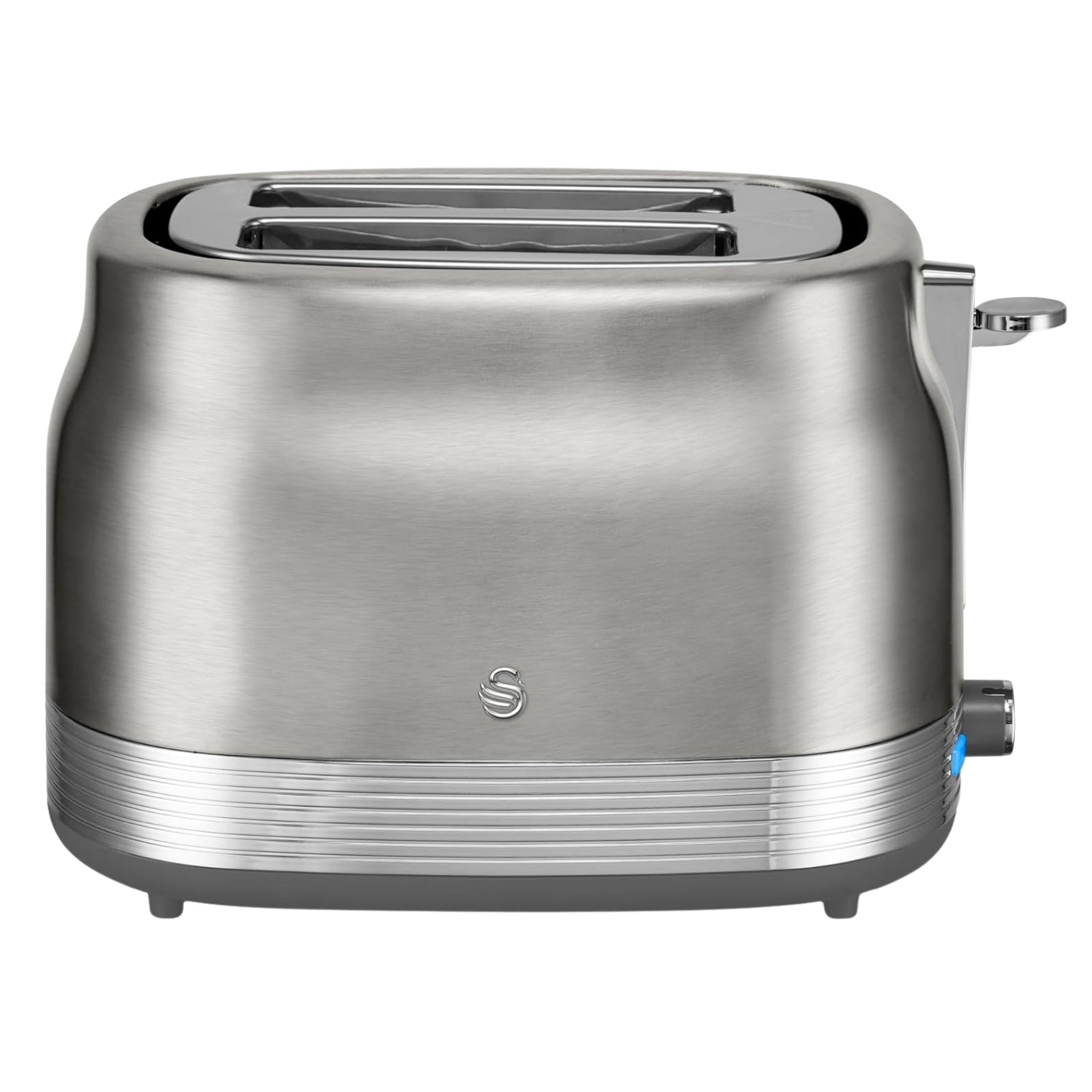 Swan Retro Stainless Steel 2-Slice Toaster