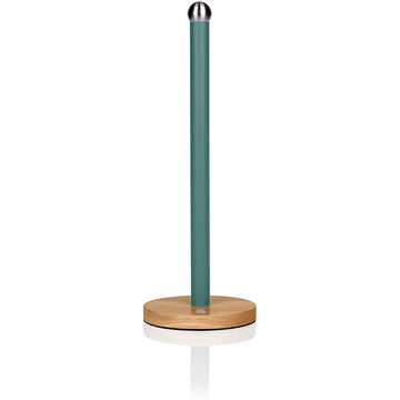 Swan Nordic Style Green Towel Pole with Bamboo Base