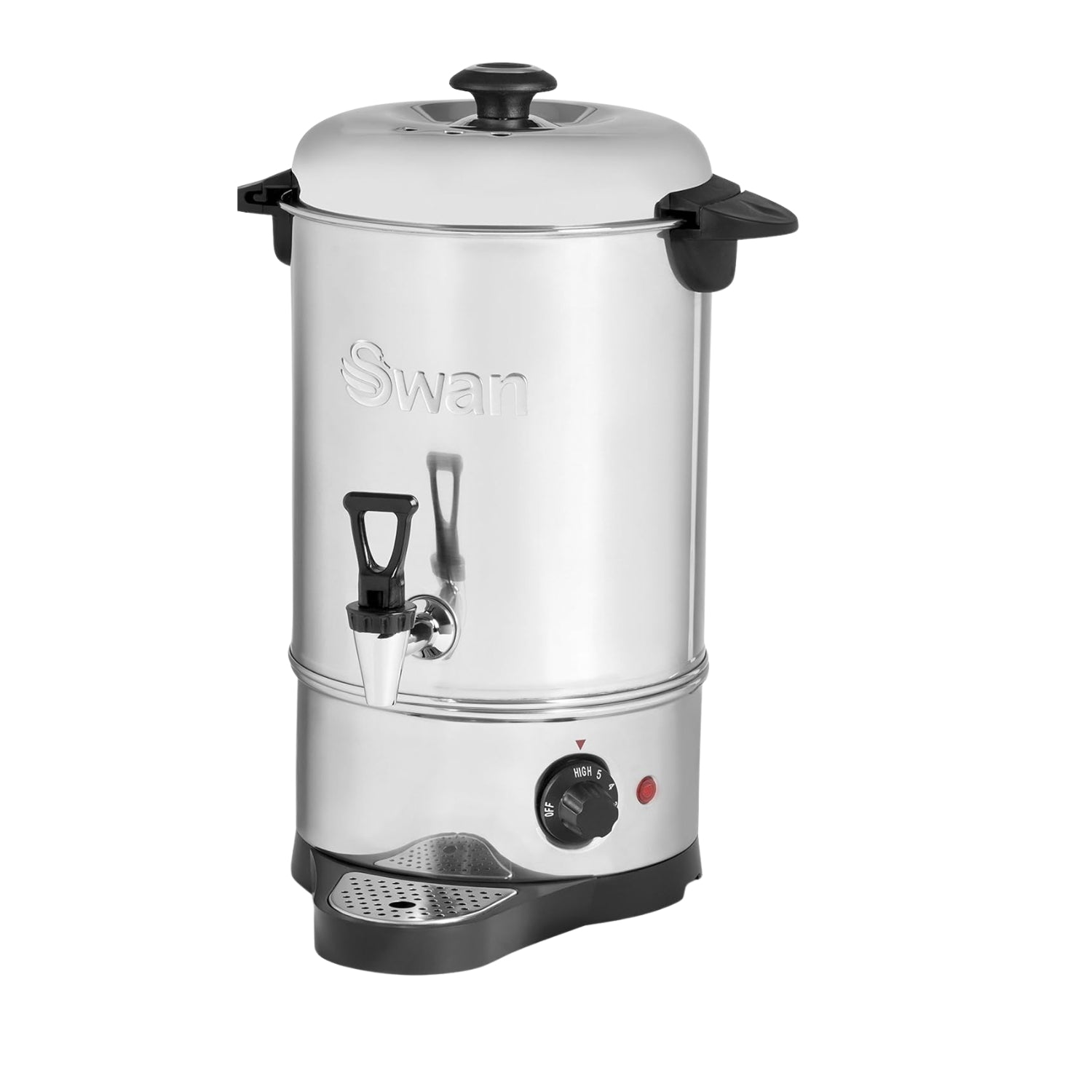 8L 1600W Stainless Steel Swan Hot Water Urn