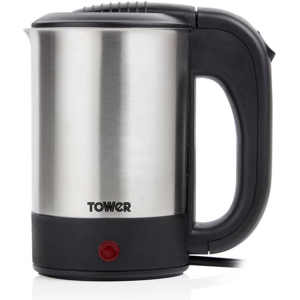 Tower 0.5 L 650W Silver Travel Kettle