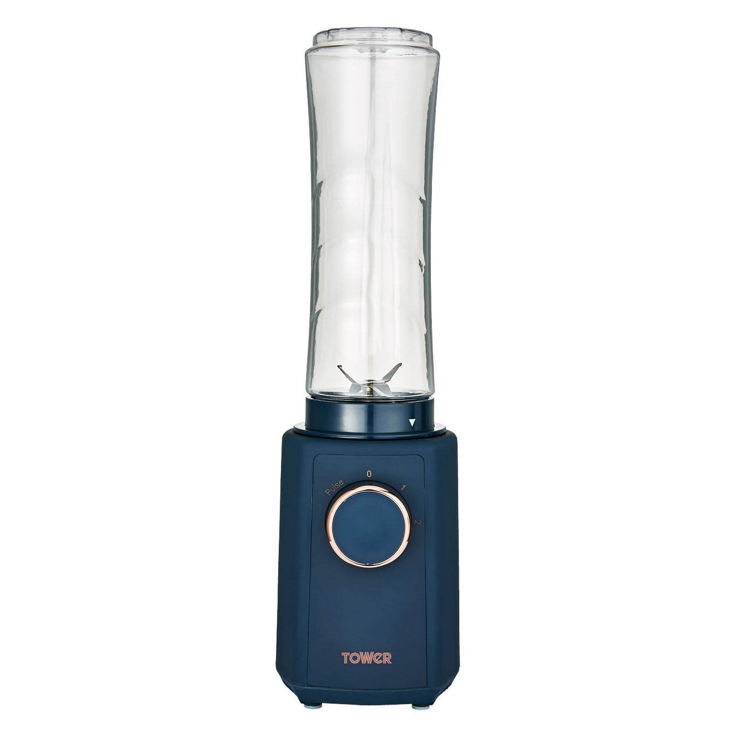 Tower 300W Cavaletto Blue Rose Gold Personal Blender