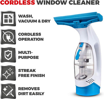 Tower Cordless Window Vacuum Cleaner