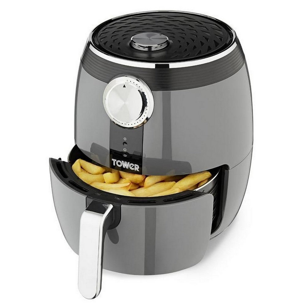 Tower 4.5L 1500W Grey Manual Air Fryer