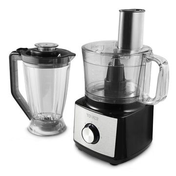 Tower 750W Multi Function Food Processor with 2L Bowl & 1.8L Jug Black