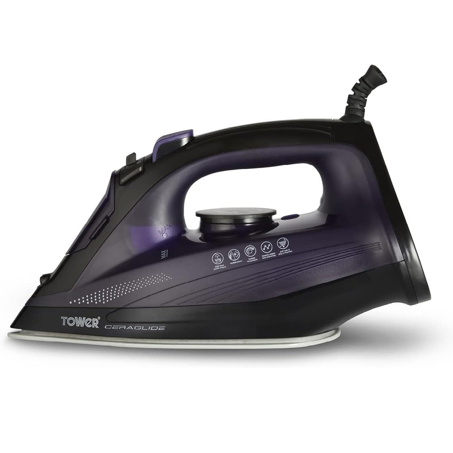 2600W Tower Ceramic Soleplate Steam Iron
