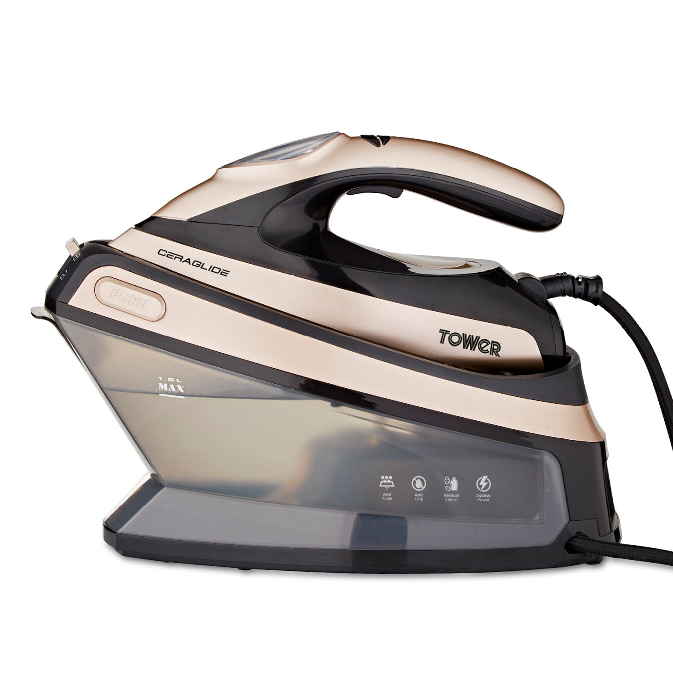 Tower 2400W 1.5L Steam Generator Iron