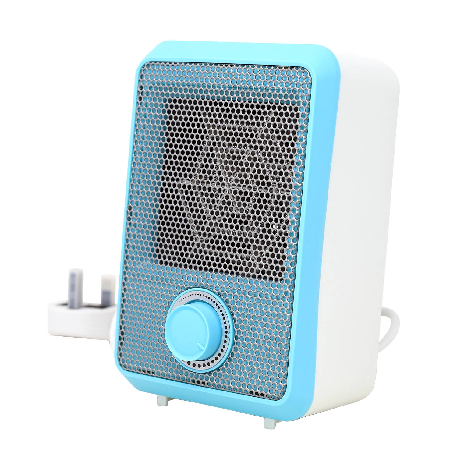 Tower 600W Blue Ceramic Portable Heater Fan