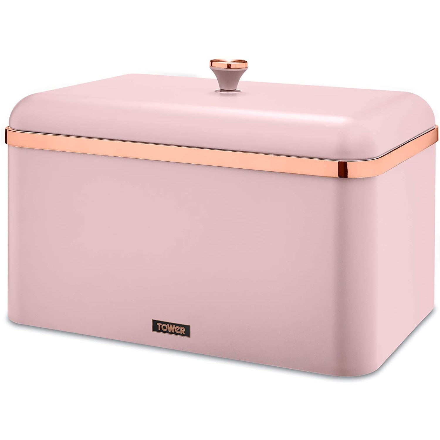 Tower Cavaletto Pink Bread Bin