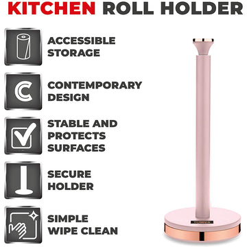 Tower Cavaletto Pink Towel Pole