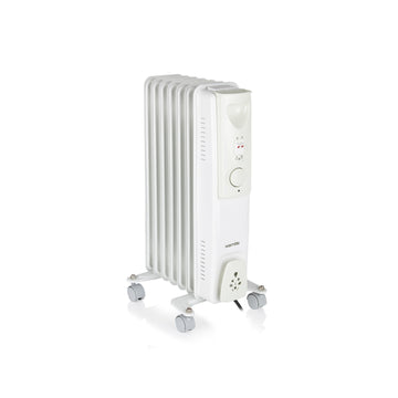 Warmlite 1500W White Oil Filled Radiator