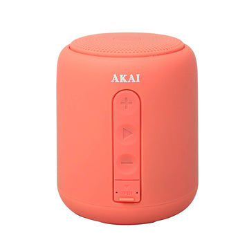 Akai Peach Portable Bluetooth Speaker With Card Slot