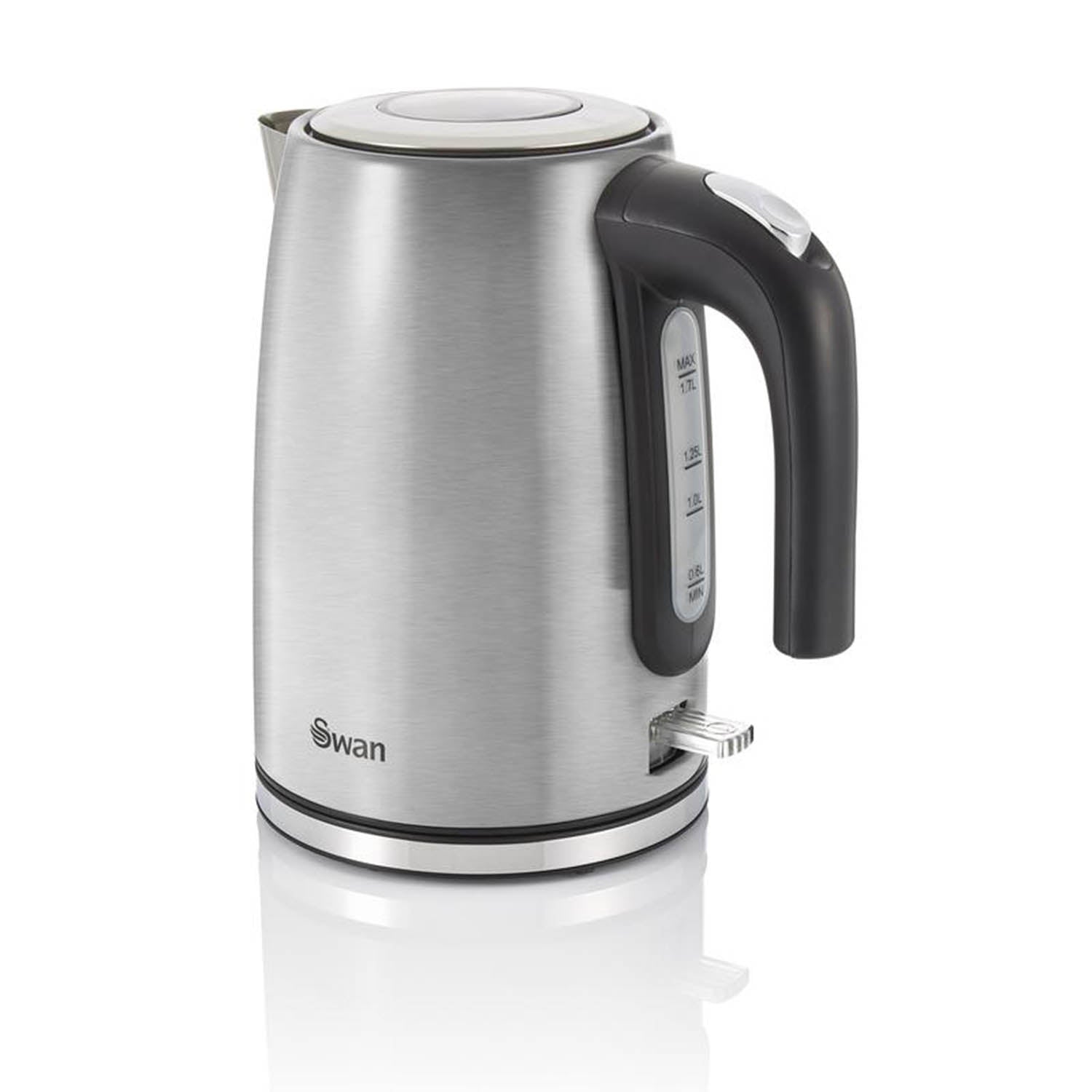 Swan TownHouse 1.7L 2200W Silver Electric Kettle