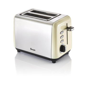 Swan TownHouse Cream 2 Slice Toaster