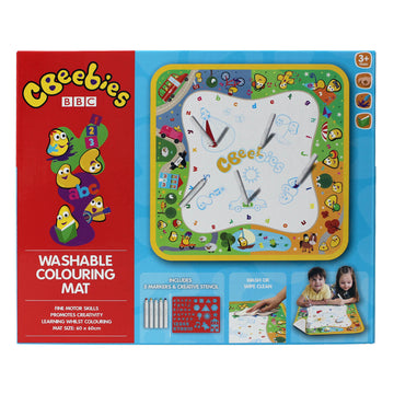 Cbeebies Washable Colouring Mat