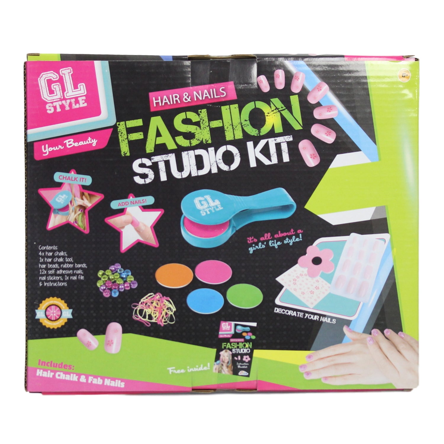 GL Style Hair & Nails Fashion Studio Kit