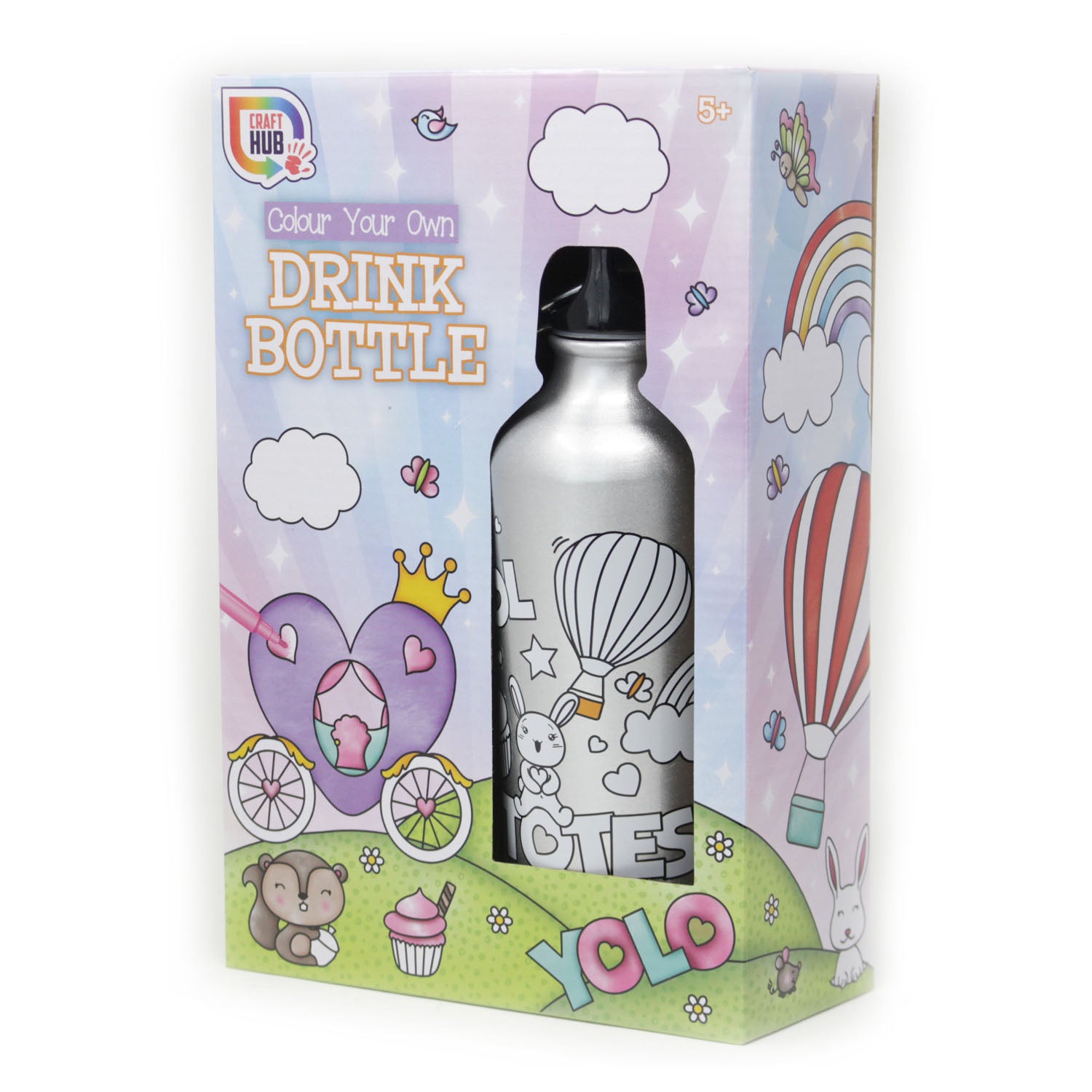 Colour Your Own Drink Bottle