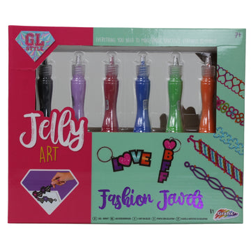 DIY Fashions Jewellery Jelly Colourful Art Creativity Set