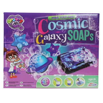 DIY Galaxy Hand Soap Bubble Bath Bomb Lab Learning Kids Set