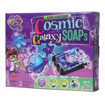 DIY Galaxy Hand Soap Bubble Bath Bomb Lab Learning Kids Set