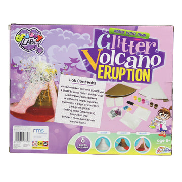 Grafix Groovy Labz Make Your Own Glitter Volcano Eruption Set