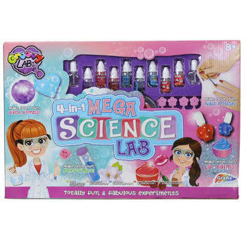 Mega Science Lab Make Your Own Cosmetics Kids Set