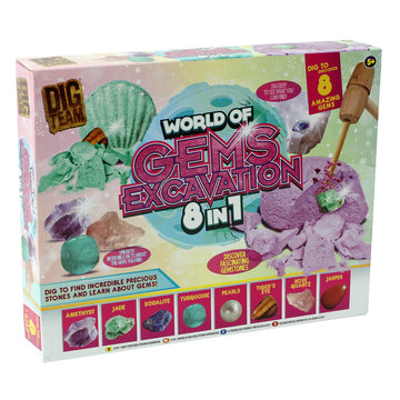 Weird Science 8-in-1 World of Gems Excavation