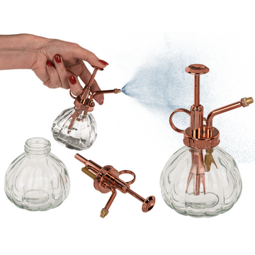 3Pcs Vintage Glass Plant Misting Bottle