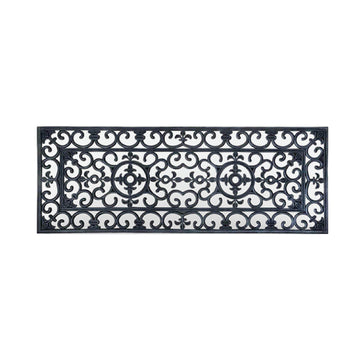Classic Rubber Wrought Iron Non Slip Doormat