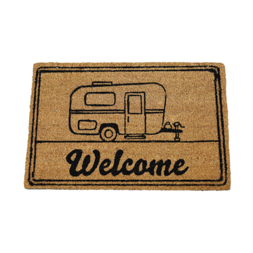 60x40cm Coir Door Mat Welcome