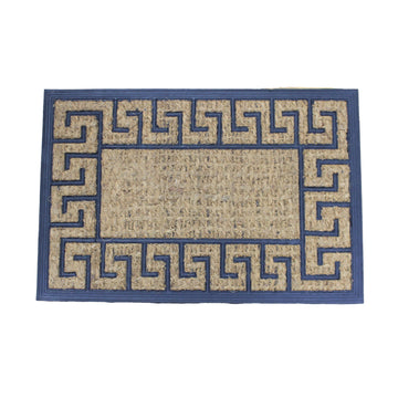 60x40cm Coir Door Mat Panama Rubber