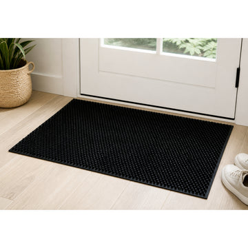 60x40cm Grass Effect Classic Rubber Door Mat