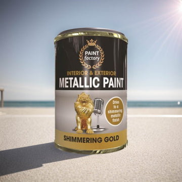 300ml Colour It Metallic Gold Finish Quick Drying Paint