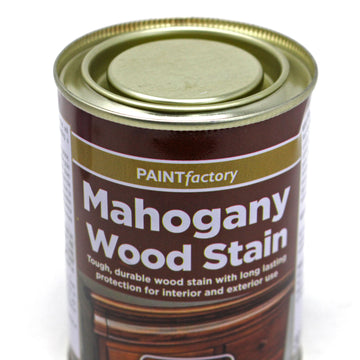 Paint Factory Mahogany Wood Stain Satin Finish 300ml