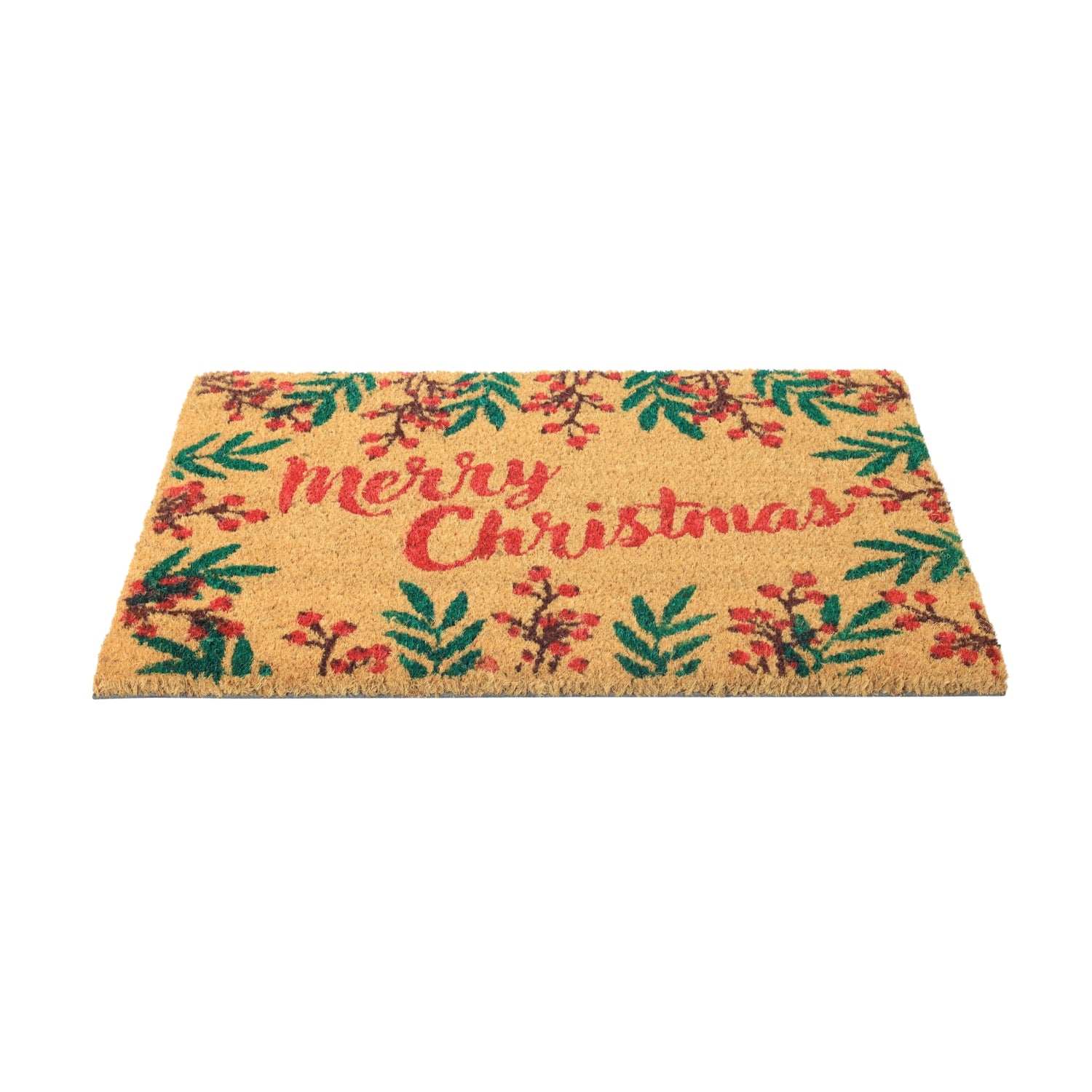 60x40cm Merry Christmas Coir Doormat