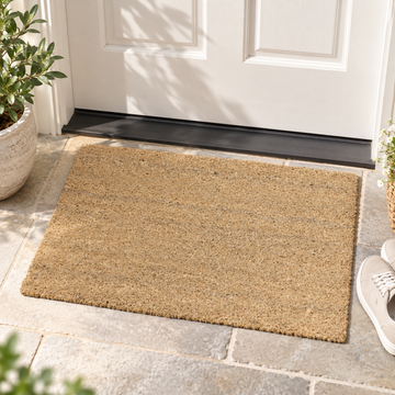 60x40cm Coir Door Mat Panama Rubber