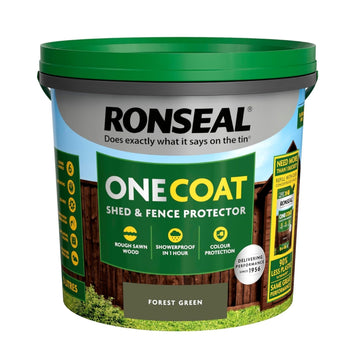 Ronseal One Coat Fence Life - 5L Forest Green