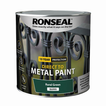 Direct to Metal Gloss Paint - 2.5L Rural Green