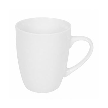 White Porcelain Mug 270ml Coupe Design Coffee Tea Cup