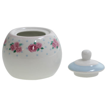 Sugar Pot With Lid In Afternoon Tea Design