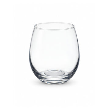 510ml Soda Lime Glass with Navy Woven Glass Tumbler